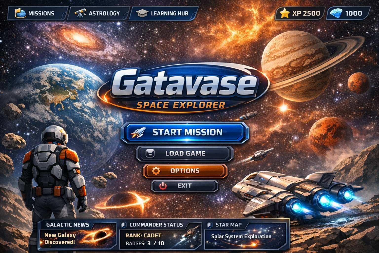 Gatavase Space Explorer